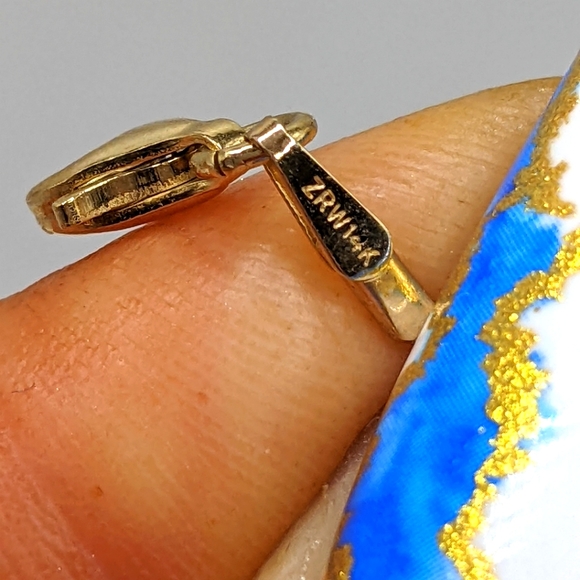 14k Yellow Gold Peridot Gemstone and Pearl Omega Necklace Adi Paz - Picture 5 of 15